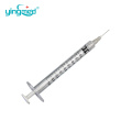 transparent cosmetic 1ml beauty syringe for fillers