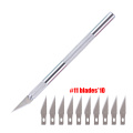 Silver 10pcs blades