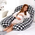 Dropshipping Soft Pregnant Pillow Gravida U Type Lumbar Waist Pillow Multi Function Side Protect Cushion for Pregnancy Women
