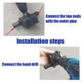 Household Portable Electric Drill Pump Self Priming Transfer Pumps Oil Fluid Water Pump Cordless electric screwdrive