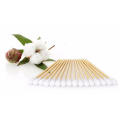 Medical sterile cotton buds with bamboo sticks