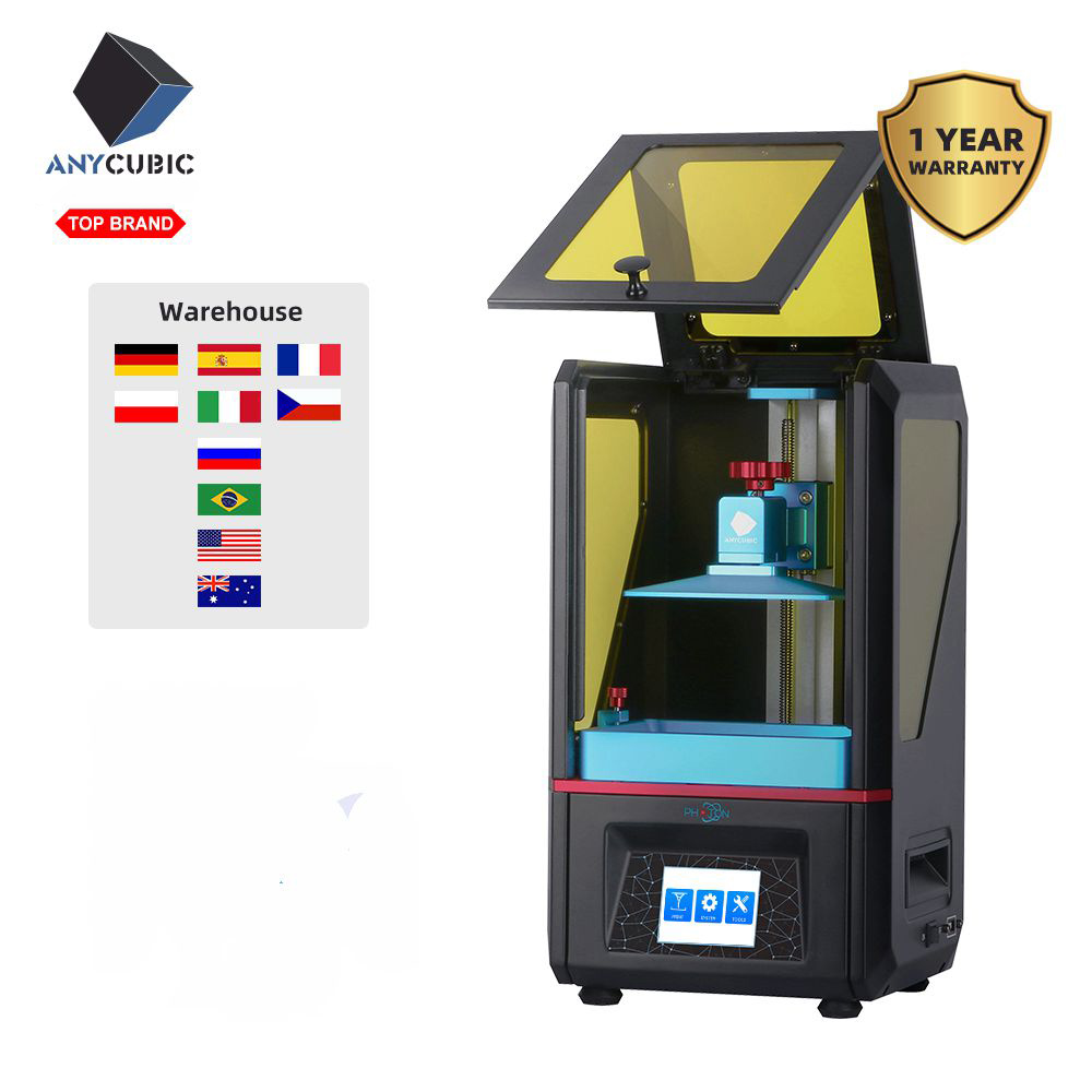 Anycubic Photon Resin 3D Printer Resin Plus Size SLA/LCD High Precision photon Light-Curing Impresora 3d Kits Upgrade