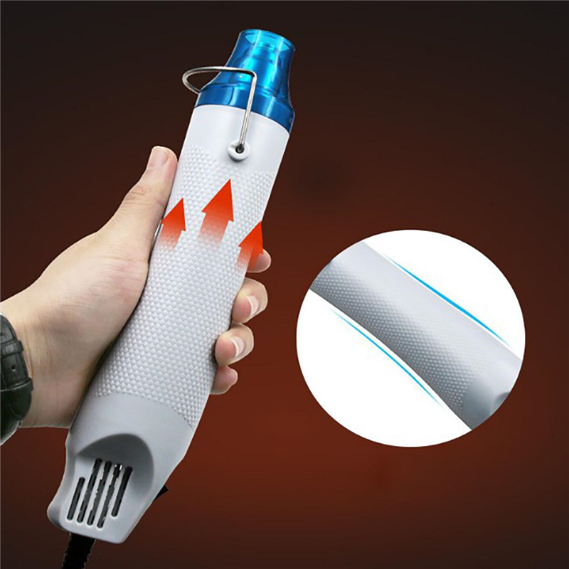 DIY Using Hot Air Gun Electric Power Tool Phone Repair Hair Dryer Soldering Supporting Seat Shrink Plastic Air Heat Gun 300W EU