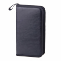 80 Sleeve Artificial Leather Tool Organizer Car Large Capacity Rectangle Storage DVD CD Bag Holder Scratch Resistant Carry Case