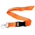 ONE Color Black Blank Plain Key Lanyard Badge ID Holders Phone Neck Straps D08A