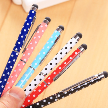 Simple 1pcs Multifunctional Ballpoint Pens Touch Gel Ink Pen Roller Ball Pen Stationery Ball-Point 0.5mm Drop Shipping