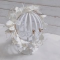 Sweet Bridal Headwear Solid Color Hand-Made Flower Bridal Wedding Headdress Simple Model hair Accessories