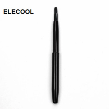 ELECOOL Nylon Hair Retractable Lip Brush lip Makeup Brush Elastic Stretch Lip Stick Brush Aid Cosmetic Tool With Cover