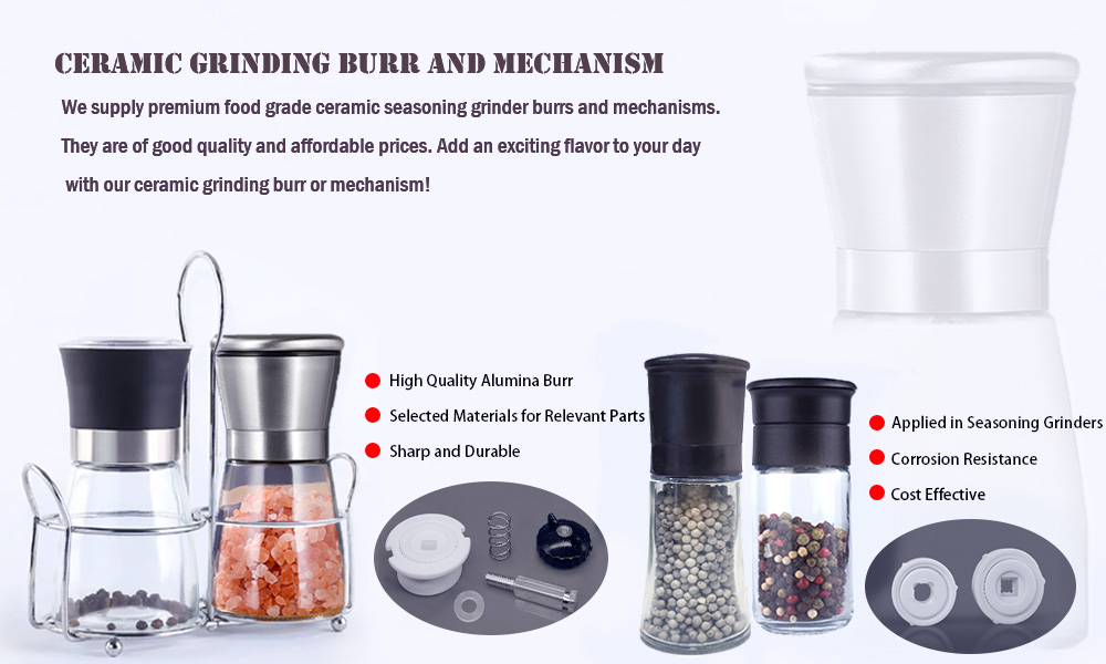 Banner Ceramic Grinding Burrs And Mechanisms
