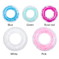 1PC Transprent PVC Feather Swim Ring Summer Inflatable Swimming Pool Floating Mattress Safety Float Circle Water Raft Accessory