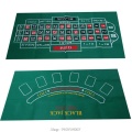 1pc Double-sided Game Tablecloth Russian Roulette & Blackjack Gambling Table Mat N04 20 Dropship