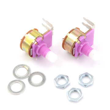 2pcs/lot WH149 Potentiometer Single Unit With Switch/ 500K Adjustable Resistance/ Electronic Component 15mm