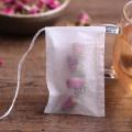 Disposable Tea Bags 100pcs Empty Tea Bags with Drawstring Tea Herb Filter Bag Teabags for Herb Loose Tea Scented Tea Spice