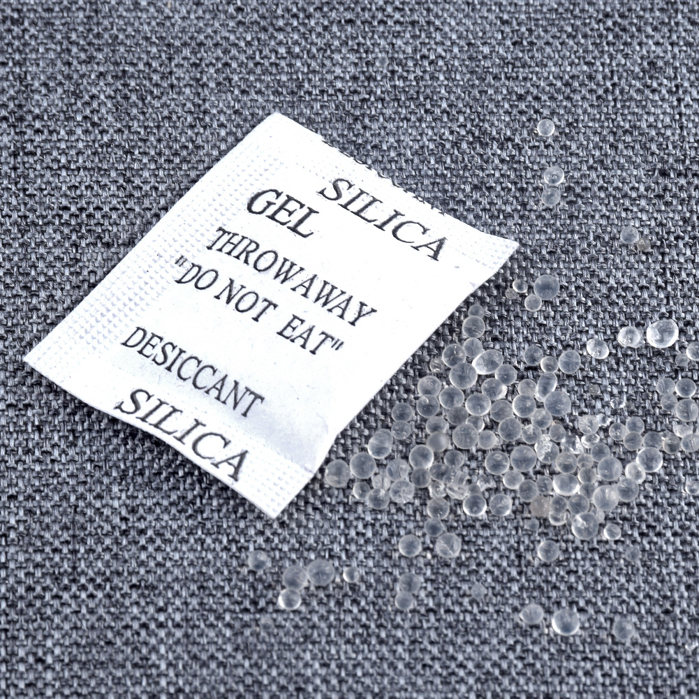 New 50/100Pcs Silica Gel Sachets Desiccant Pouches Drypack Ship Drier Moisture Absorber Silica Gel Packet Bags For Food Clothes