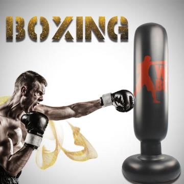 1.6M Boxing Standing Sandbag Boxing Standing Training Fitness Muay Thai Boxer Gym Kick Sand Bags Inflatable Stress Punching Bag