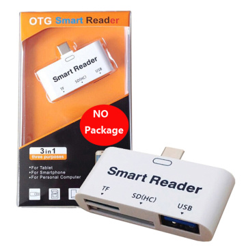 USB Type C SD TF MicroSD Smart OTG Card Reader for Samsung Galaxy S20 S10 S9 S8 NOTE 8 9 10 For HUAWEI P20 Xiaomi Android Phone