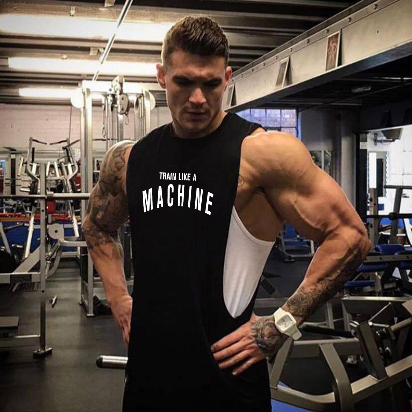 Summer 2020 Brand Clothes Singlets Mens Tank Tops Sleeveless Shirt Bodybuilding Equipment Fitness Men's Stringer Tank Top