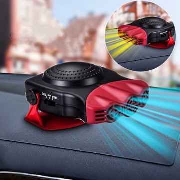 Car hearter 2 In 1 12V 150W Auto Car Heater Portable Heating Fan With Swing-out Handle GL car interior electric heater defroster
