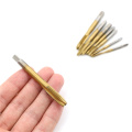 HSS Titanium Machine Right Hand Tap Drill 3 Flute M2 M2.5 M3 M3.5 M4 M5 M6 M8 Spiral Point Thread Plug Handle Taps Die Set