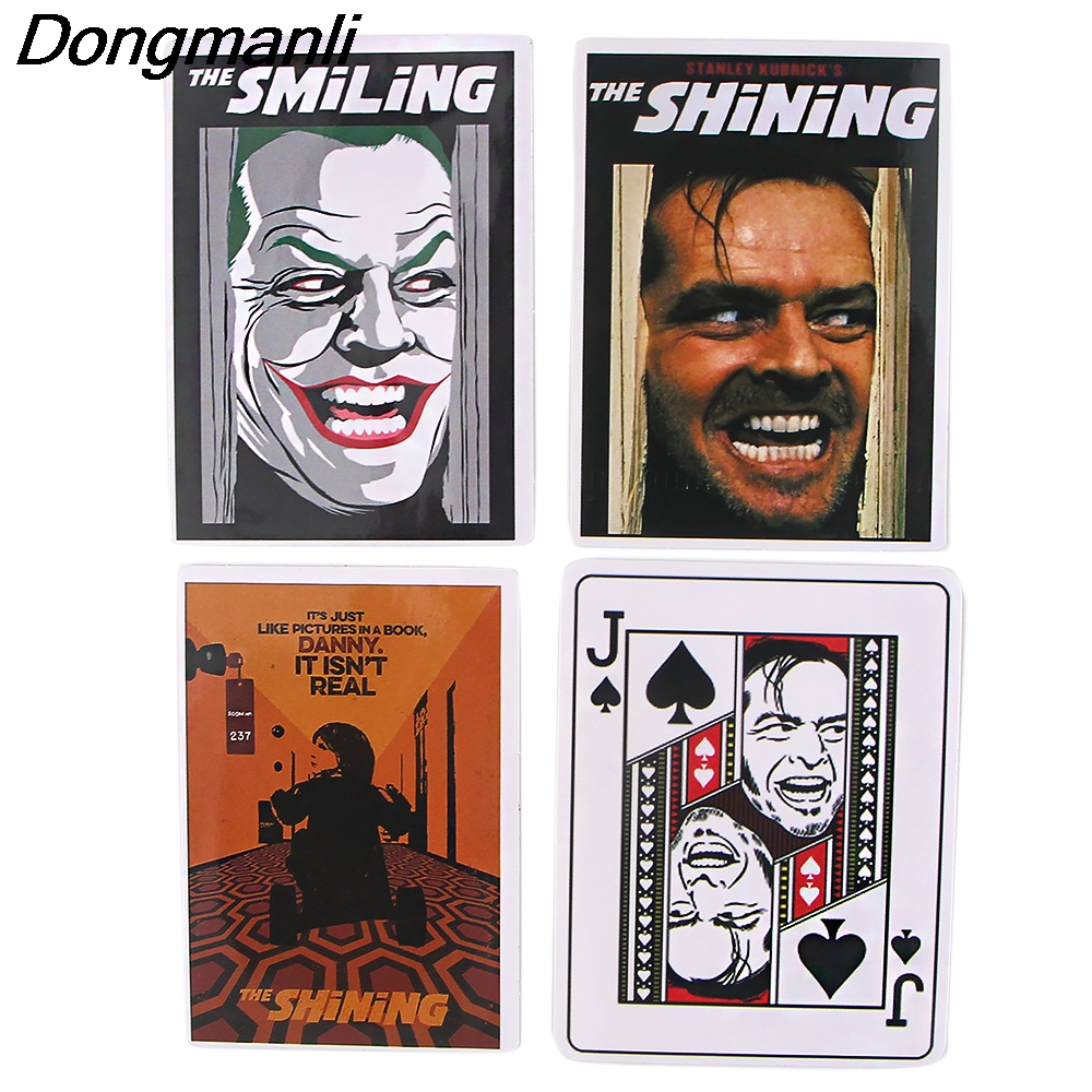 BG159 Dongmanli 32pcs/set Classic horror movie characters sticker for motorcycle Laptop car Fridge suitcase Halloween sticker