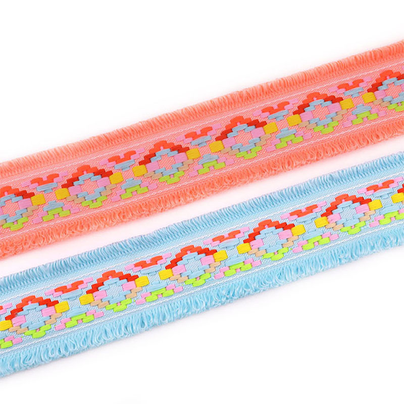 45mm Cotton Tassel FringesTrim Lace Fabric Tassels Trim Curtain Tassel Fringes Ribbon Sewing Lace For DIY Material Apparel 1yard