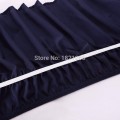 Navy blue Bed Skirt Brushed Cloth Bed Covers without Bed Surface King Queen Size Elastic Band Bed Skirts 38cm Height Bedspread