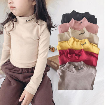 VIDMID Spring Autumn Children Girl Shirts Blouse Long Sleeve Baby Toddler Cotton Clothes Girls T Shirt Tops Kids T Shirts p55