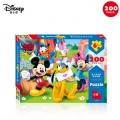 Disney Puzzle 200 Pieces Children's Adult Puzzle Early Education Paper Marvel Frozen Toy Mickey Spiderman Birthday Gift