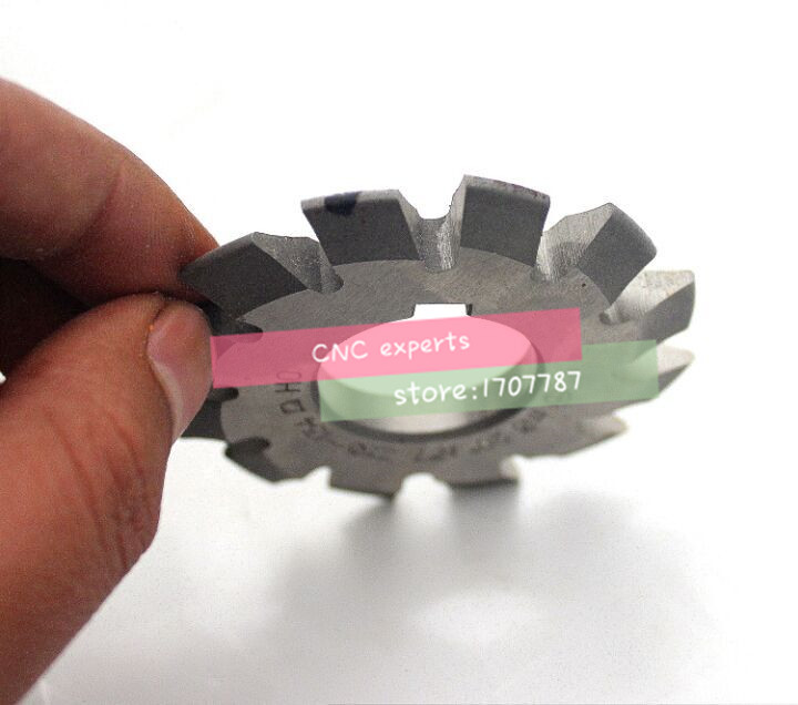 Free shipping Gear cutter M2 modulus PA20 degrees 1-8# 8pcs/let HSS Gear Milling cutter Disc Milling cutter