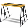 2 Pack Heavy Duty Saw Horse Steel Folding Legs Sawhorse 275 lbs Capacity Each