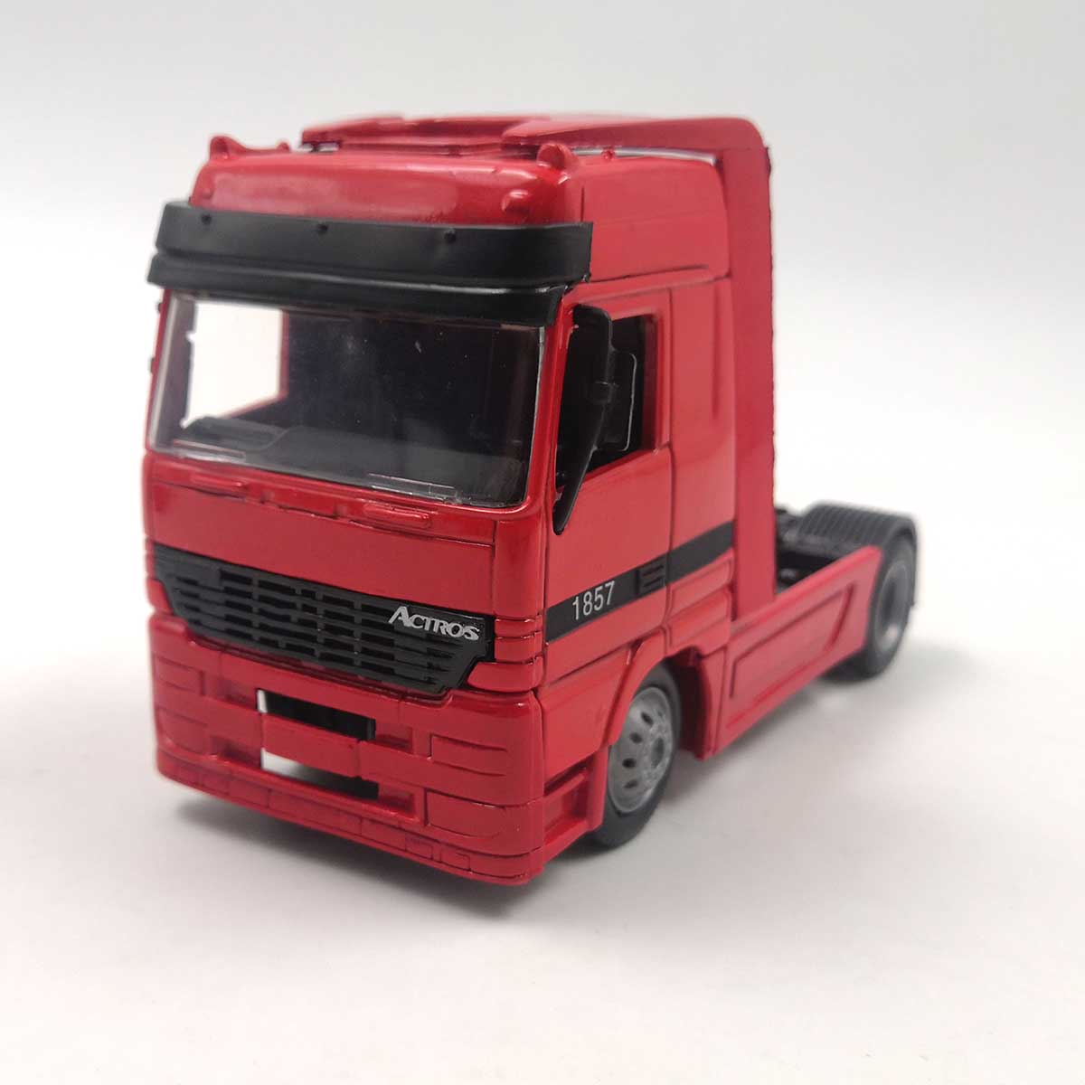 1: 43 Scale Die Casting Alloy Renault Truck Metal Truck Toy Scene Model Collect Display Decorations Gifts for Children