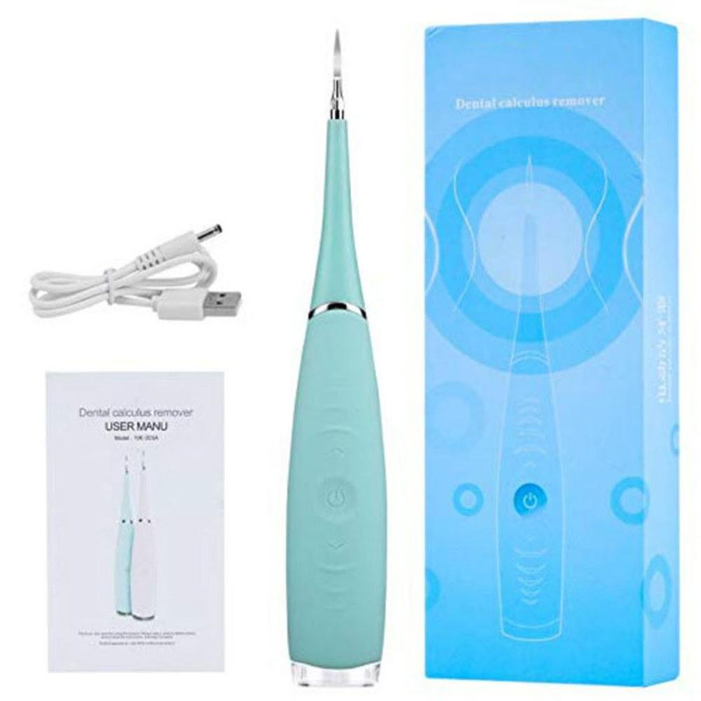 Dentist Oral Hygiene Electric Sonic Dental Scaler Tooth Calculus Remover Tooth Stains Tartar Tool USB Teeth Whitening Toothbrush