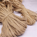10m Natural Hemp Flat Rope Braided Cord Jute Burlap Ribbon Rustic Vintage Wedding DIY Gift Packing Decor Weave Hemp Rope String