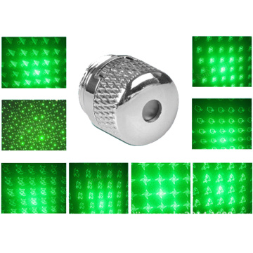 8 In 1 Laser Pointer Caps Flashlight Converter Head Lasers Star Cap Green Laser cap