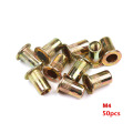 50pcs M4CarbonSteel