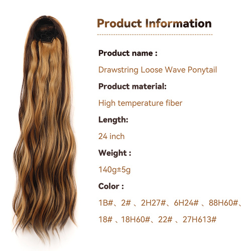 Alileader Top Grade 12 Colors Curly Silk Pony Tail Heat Resistant Fiber Ponytail Synthetic Drawstring Hair Extension Supplier, Supply Various Alileader Top Grade 12 Colors Curly Silk Pony Tail Heat Resistant Fiber Ponytail Synthetic Drawstring Hair Extension of High Quality