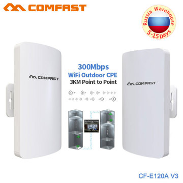 5.8G 300Mbps Outdoor Wifi CPE Wireless bridge Wifi Repeater Amplifier Point to Point 1-3KM Wifi Transmission Nanostation router