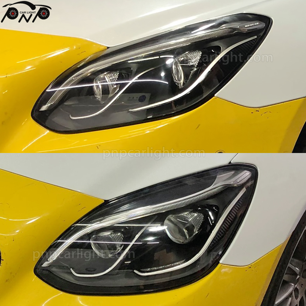 LED headlights for Mercedes-Benz R172 SLK200 SLK350