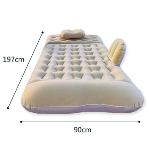 Car air mattress with pillow