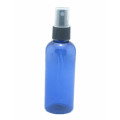 100ml empty plastic bottle , clear/blue pet bottle with transparent/white/black fine mist,atomizer sprayer X 5