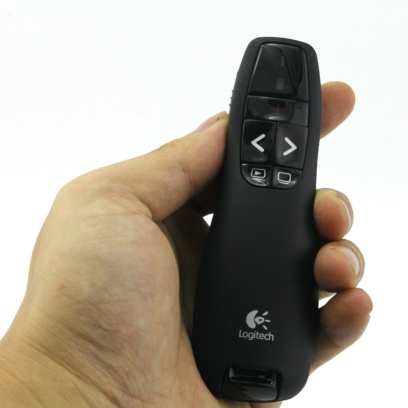 JSHFEI USB Wireless Presenter Red Laser Pointer PPT Remote Control Pointer pen for PowerPoint Presentation teacher logitech R400