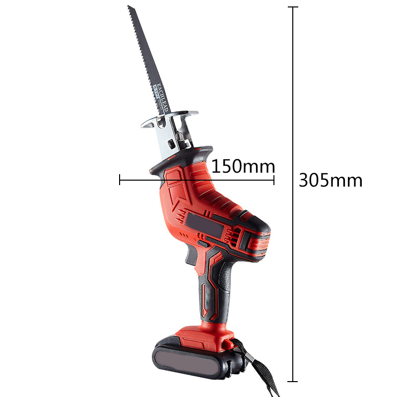 Cordless Reciprocating Saw Cutter 2400r/min 21V Portable Replacement Electric Saw Metal Wood Cutting Machine Tool Machine