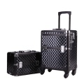 Two in one set large makeup case