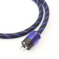 Hi-End Schuko Power Cable hifi power cable EU Power Cord with EU Plug Mains Power Cable HIFI Audiophile European AC Power Cable
