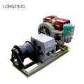 Fast Diesel Engine Powered Winch(shaft driving)