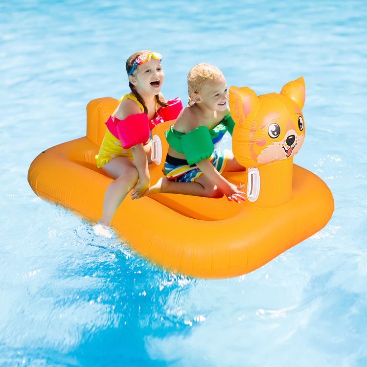 Custom Pool Float Inflatable Dog Inflatable Lounge Chair