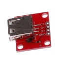 USB Female Power USB Type A Female Module Breakout Converter Board Breadboard Dropship