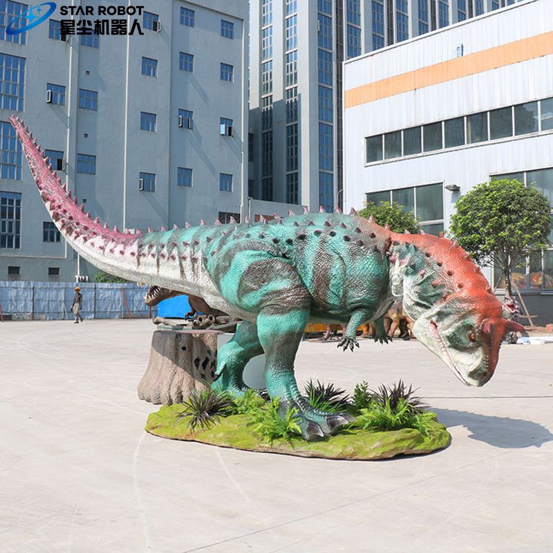 simulated carnotaurus model