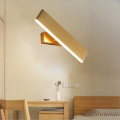 6W Modern LED Wall Lights for Bedroom bedside Rotated 360°Wall lamp minimalist creative stair aisle living room AC85-265V Gold