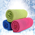 Fashion Refreshing Ice Towel 100*30cm Sensation Cold Sports Towels Ice Cool Towel Microfiber Swimming Gym Travel Towel Sided